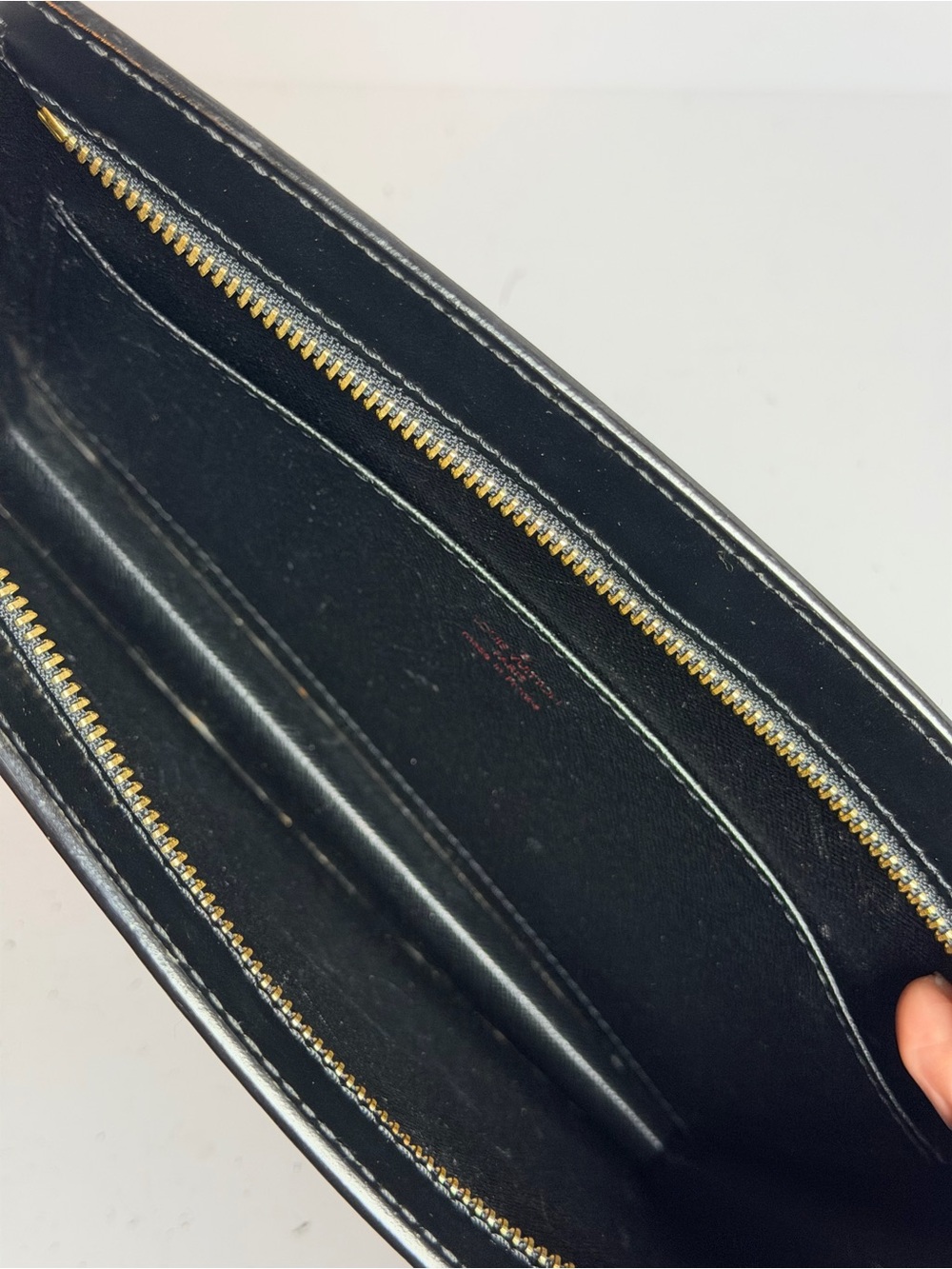 Louis Vuitton Epi Black Leather Pochette Homme Clutch Bag - Picture 11 of 11